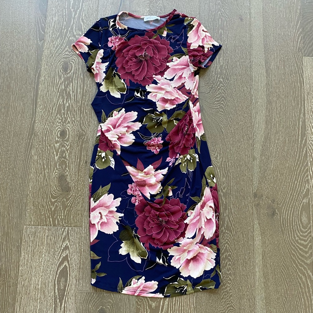 New in Polybag My Bump floral print maternity dress
